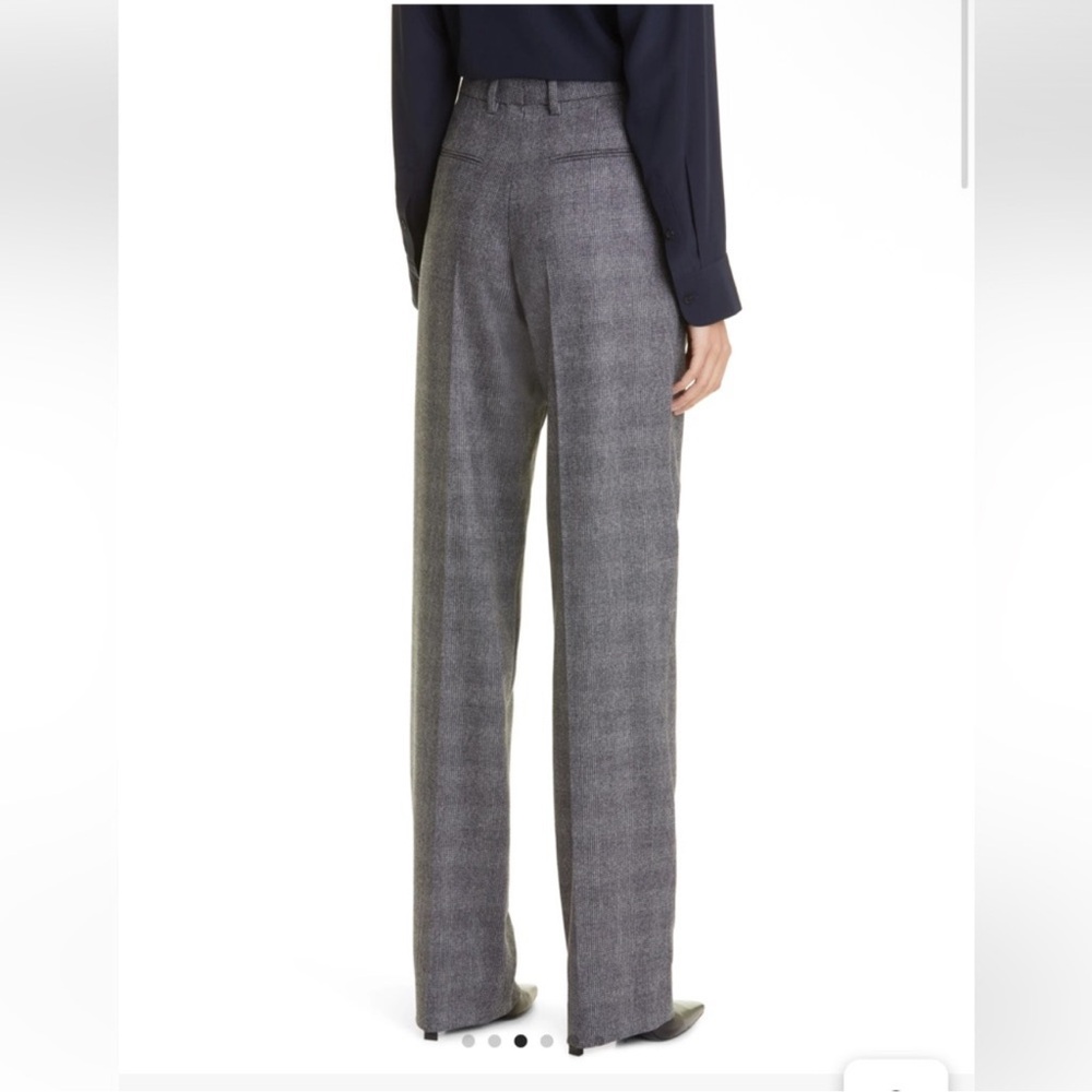 Nili Lotan Gray Checkered Women's Trousers (altered) - Picture 3 of 7